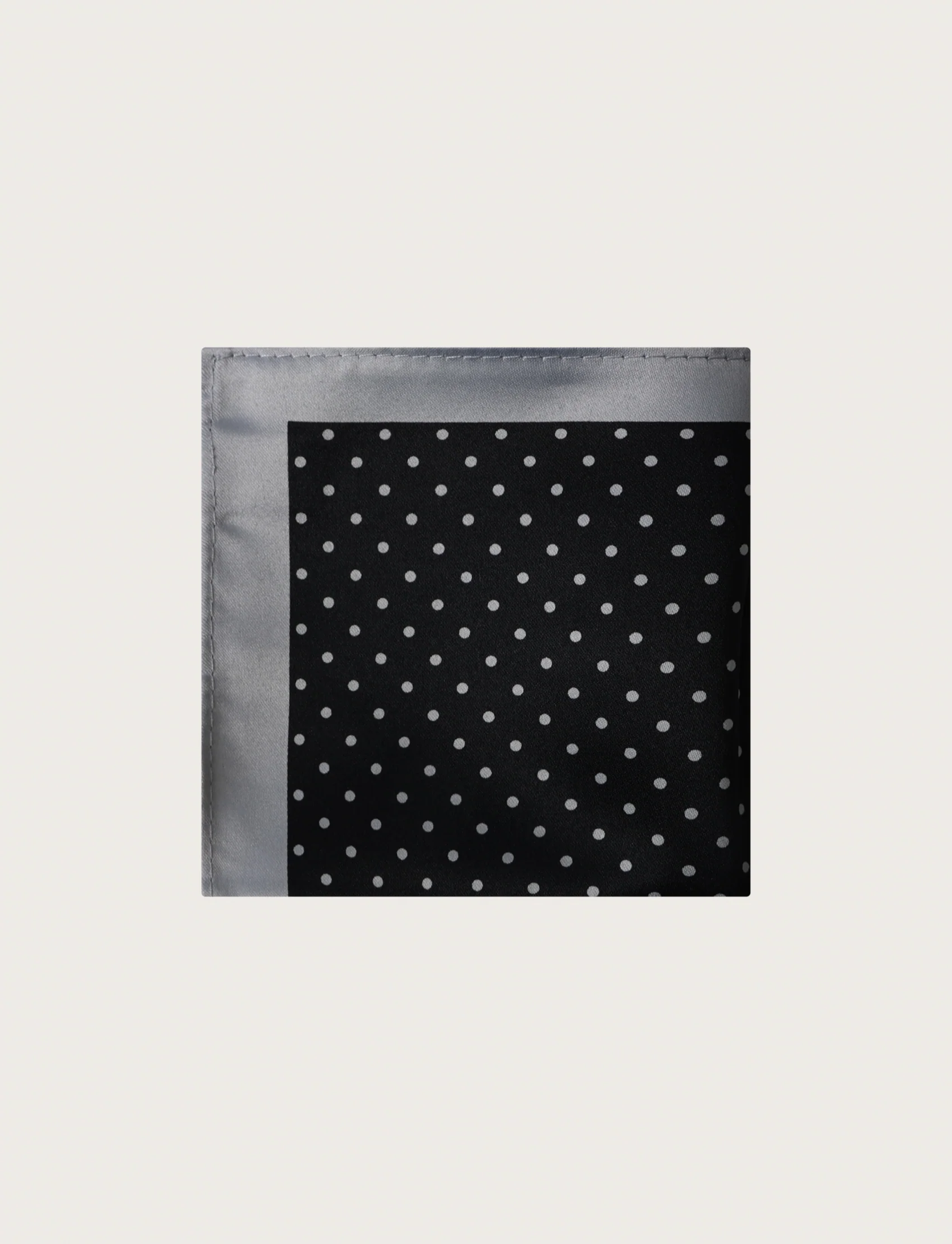 Pochette fantasia floreale e pois - Image 5